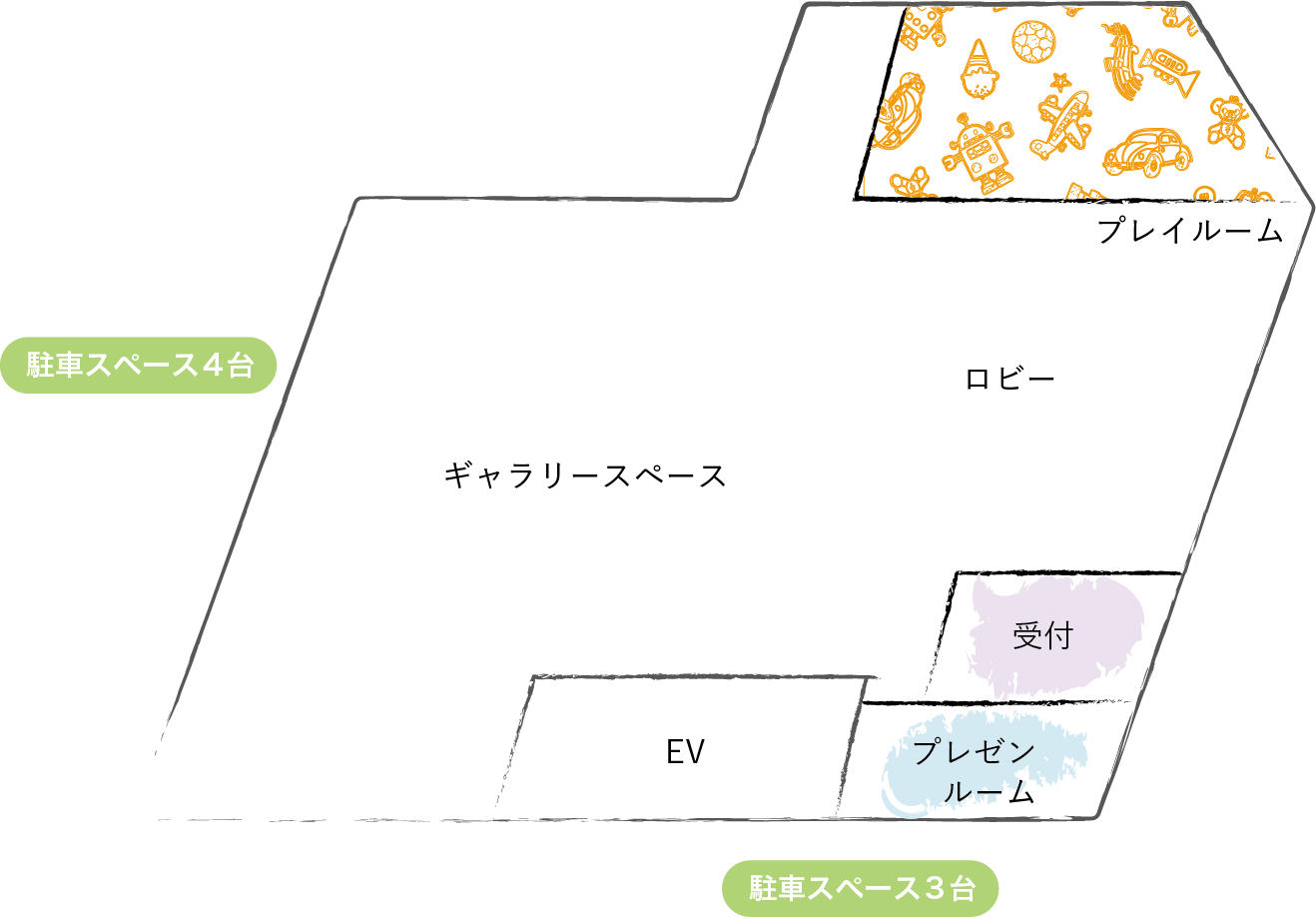 1F 受付・ロビー